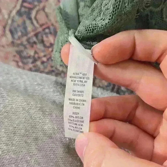 Green Lace Bralette - Picture 5 of 5